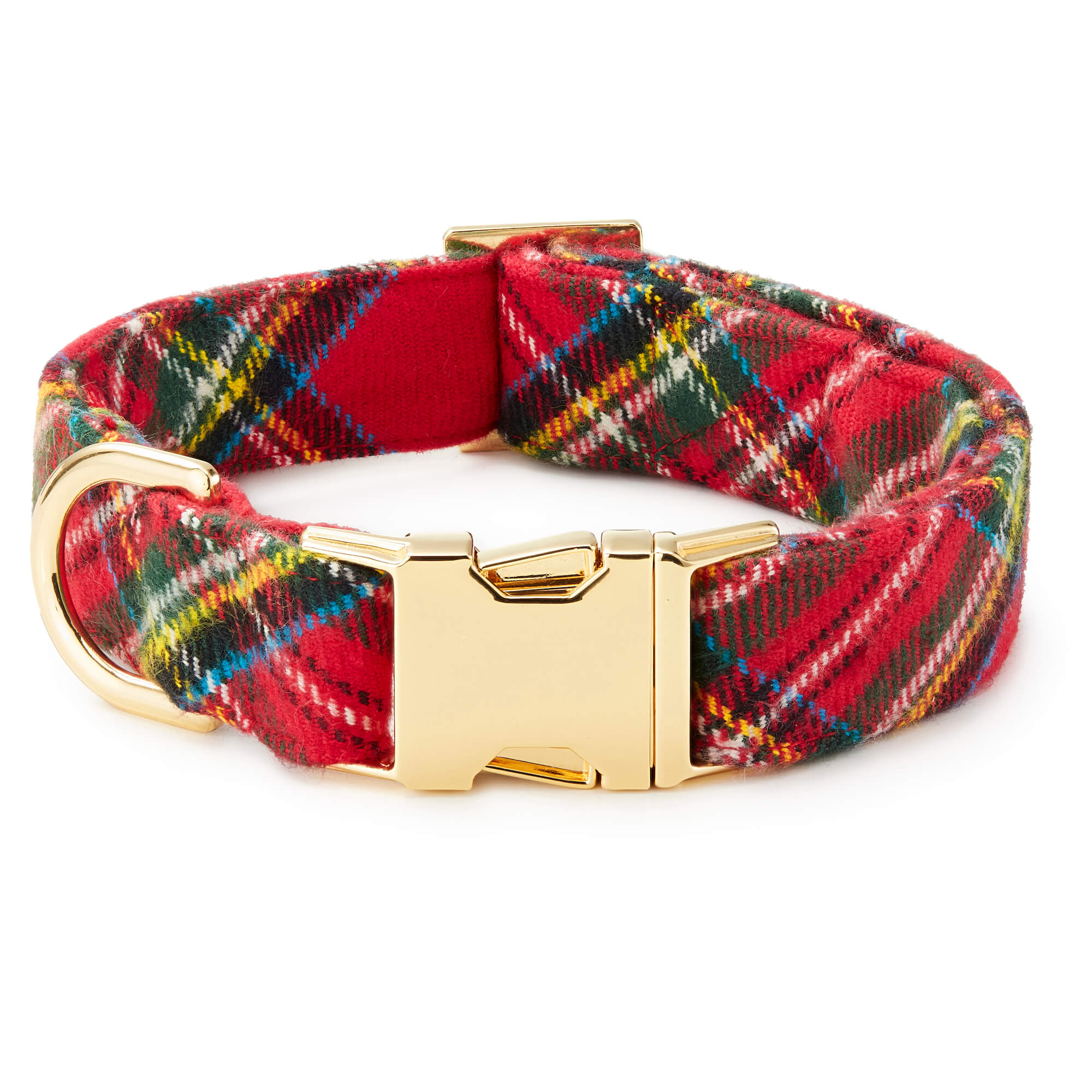 Foggy Dog Tartan Plaid Flannel Dog Collar Xs