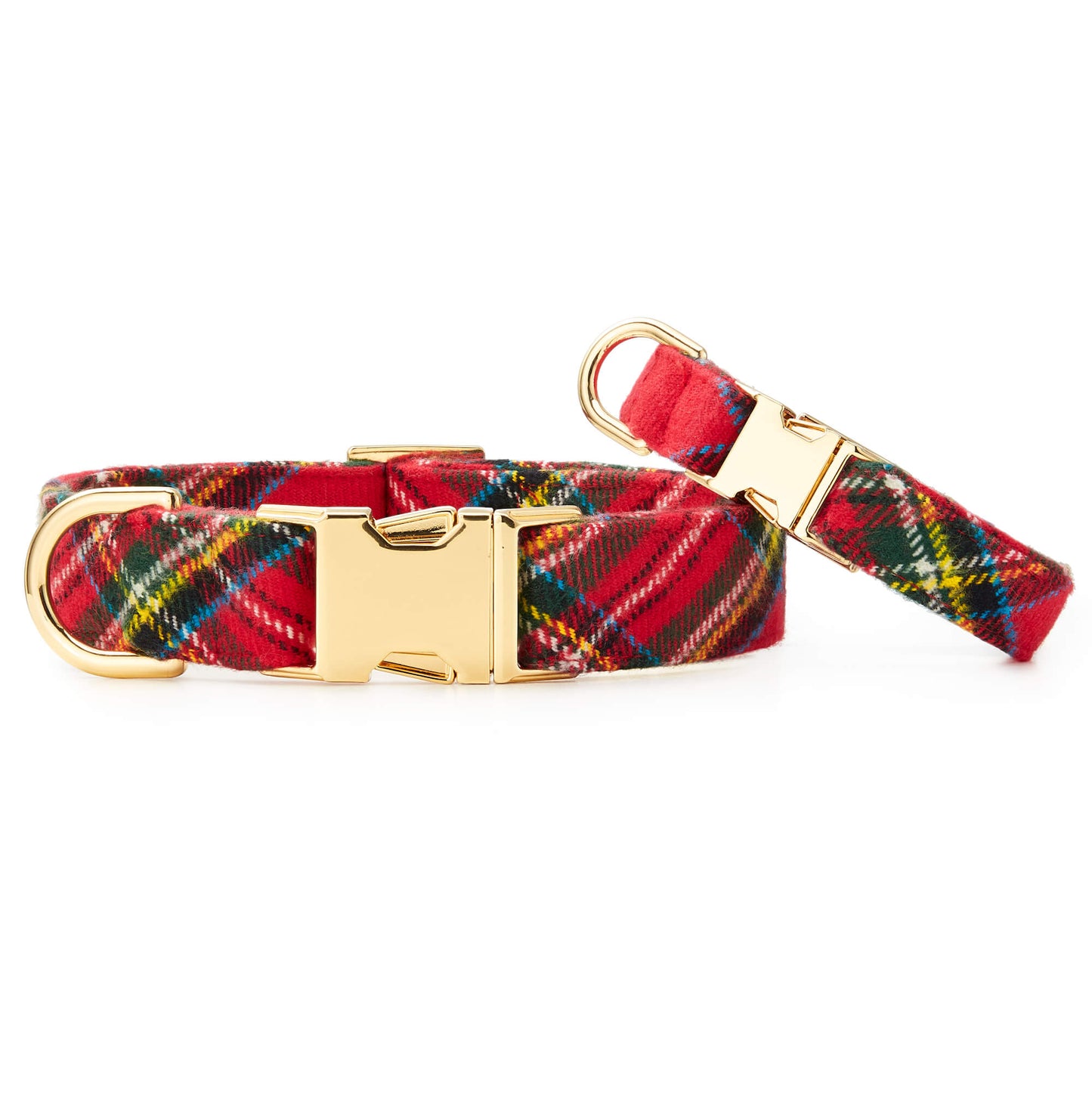 Tartan Plaid Flannel Dog Collar from The Foggy Dog