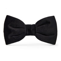 Black Velvet Dog Bow Tie from The Foggy Dog Standard 