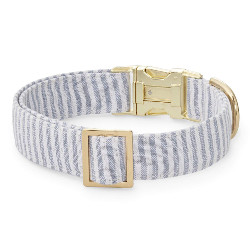 Eyelet Stripe Dog Collar – The Foggy Dog