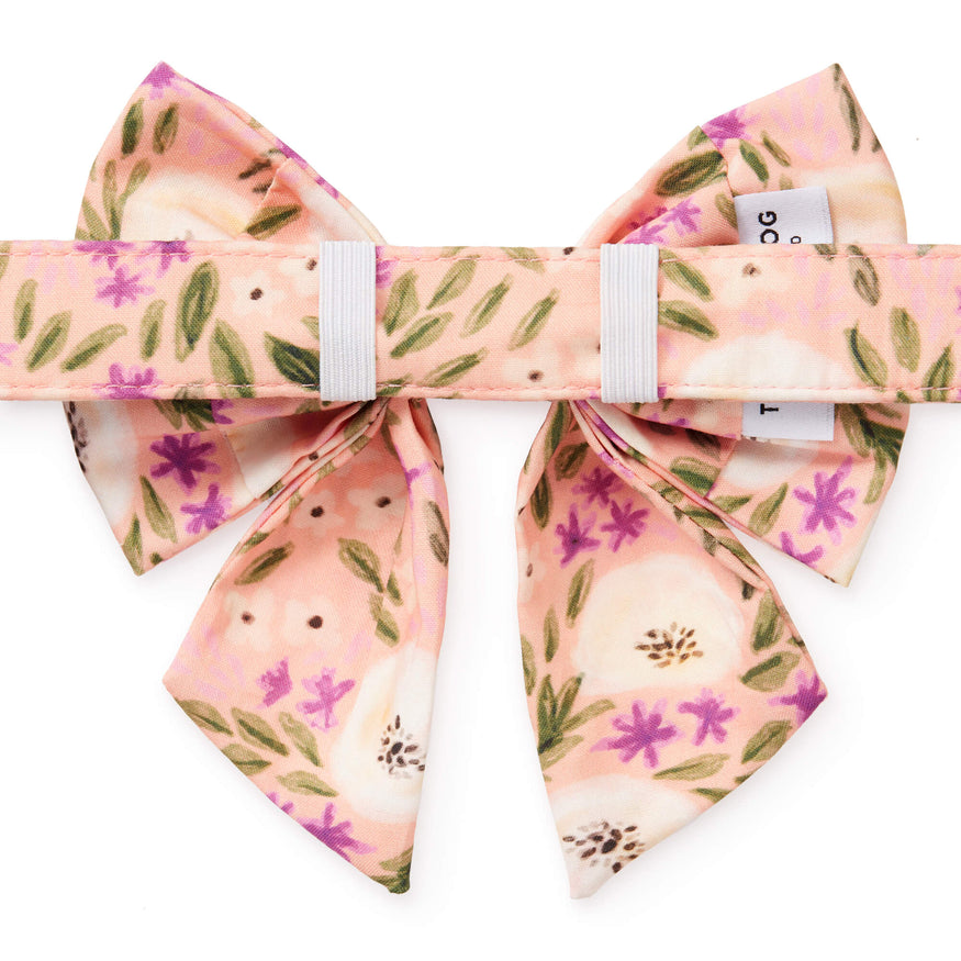 Cute & Safe Dog Flower Bowtie Collars and Leads. Strong & Adorable