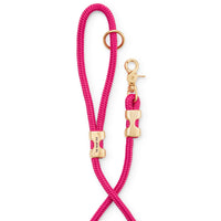 Hot Pink Marine Rope Dog Leash (Standard/Petite) from The Foggy Dog 