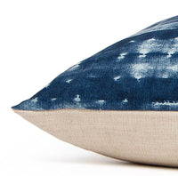 Indigo Mud Cloth Dog Bed from The Foggy Dog