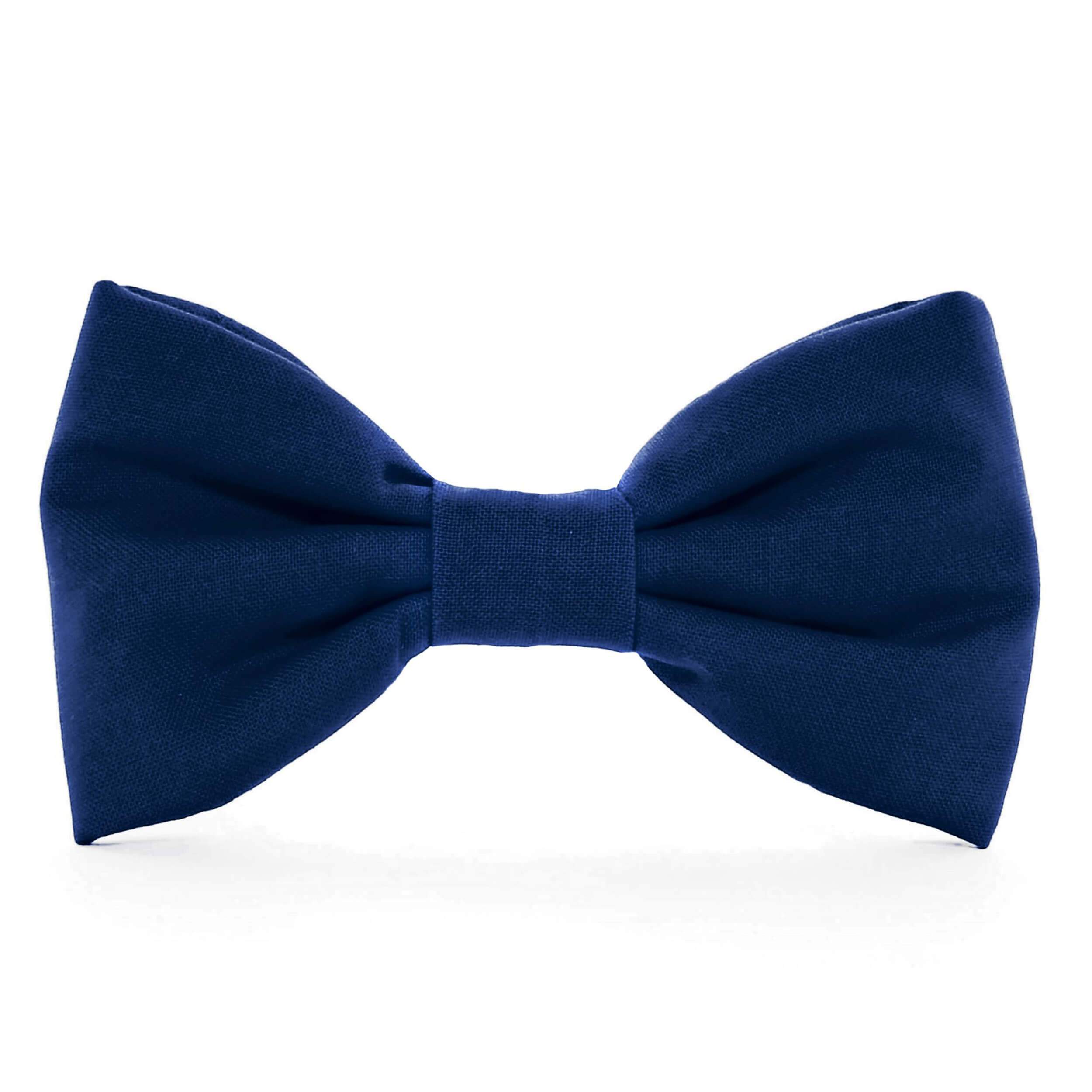 Keegan selling Men's Bow tie - Heather navy red bowtie