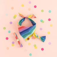 Over the Rainbow Dog Bandana from The Foggy Dog 