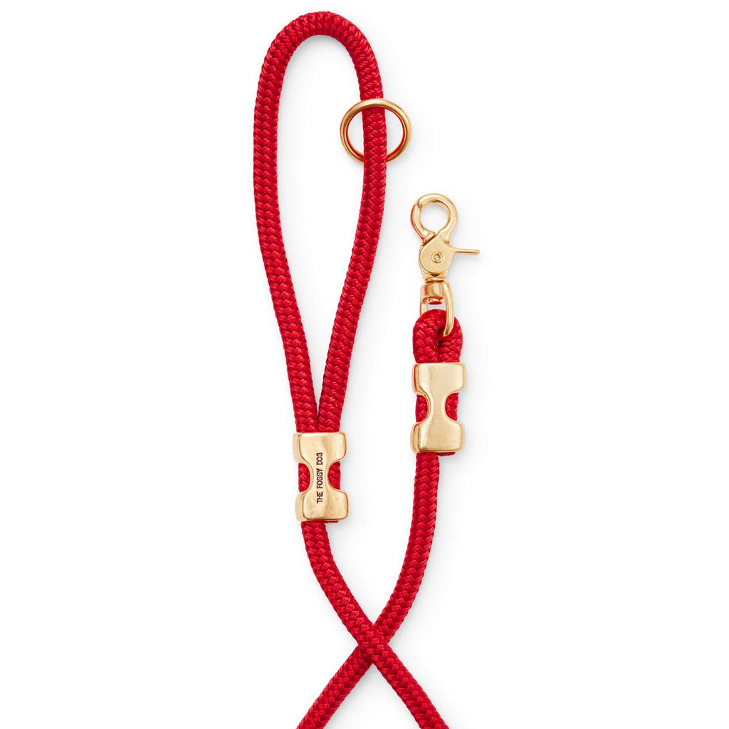 Ruby Marine Rope Dog Leash – The Foggy Dog