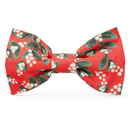 Under the Mistletoe Dog Bow Tie from The Foggy Dog Small 