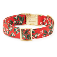 Under the Mistletoe Dog Collar from The Foggy Dog 