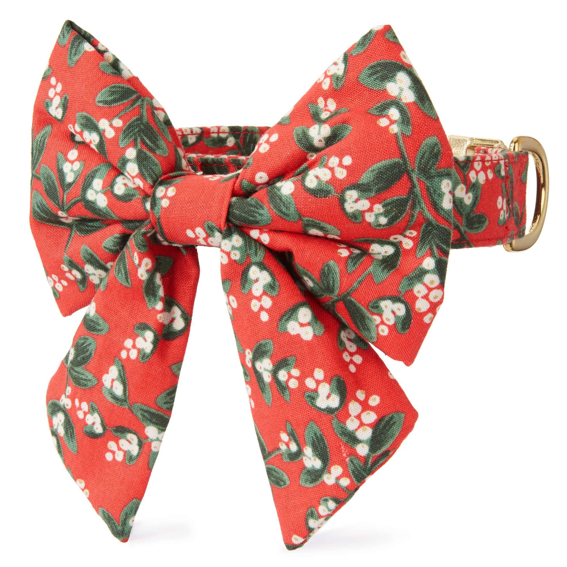 Under the Mistletoe Lady Bow Collar from The Foggy Dog 